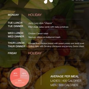 Nouriti Menu Week 18  | 27 April - 1 May