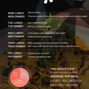 Nouriti Menu Week 20  | 11 - 14 May