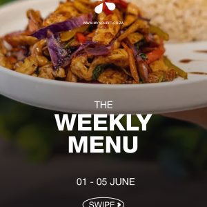 Nouriti Menu Week 23  | 1 - 5 May