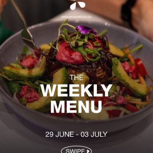 Nouriti Menu Week 27  | 29 June - 03 July